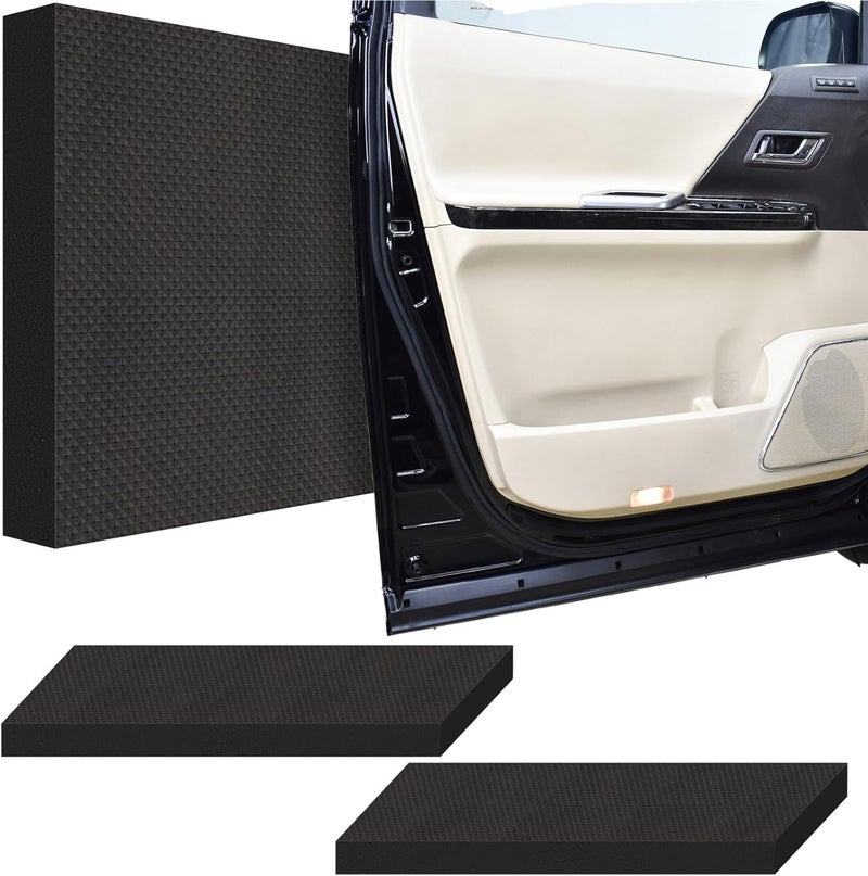 BFXM Garage Wall Protector for Car Doors, Garage Wall Bumper, Waterproof Garage Anti-Collision Strip, 11.8" x 3.9" x 1.18" Self Adhesive EVA Foam for Collision Protection (2 Pack) - Image 1